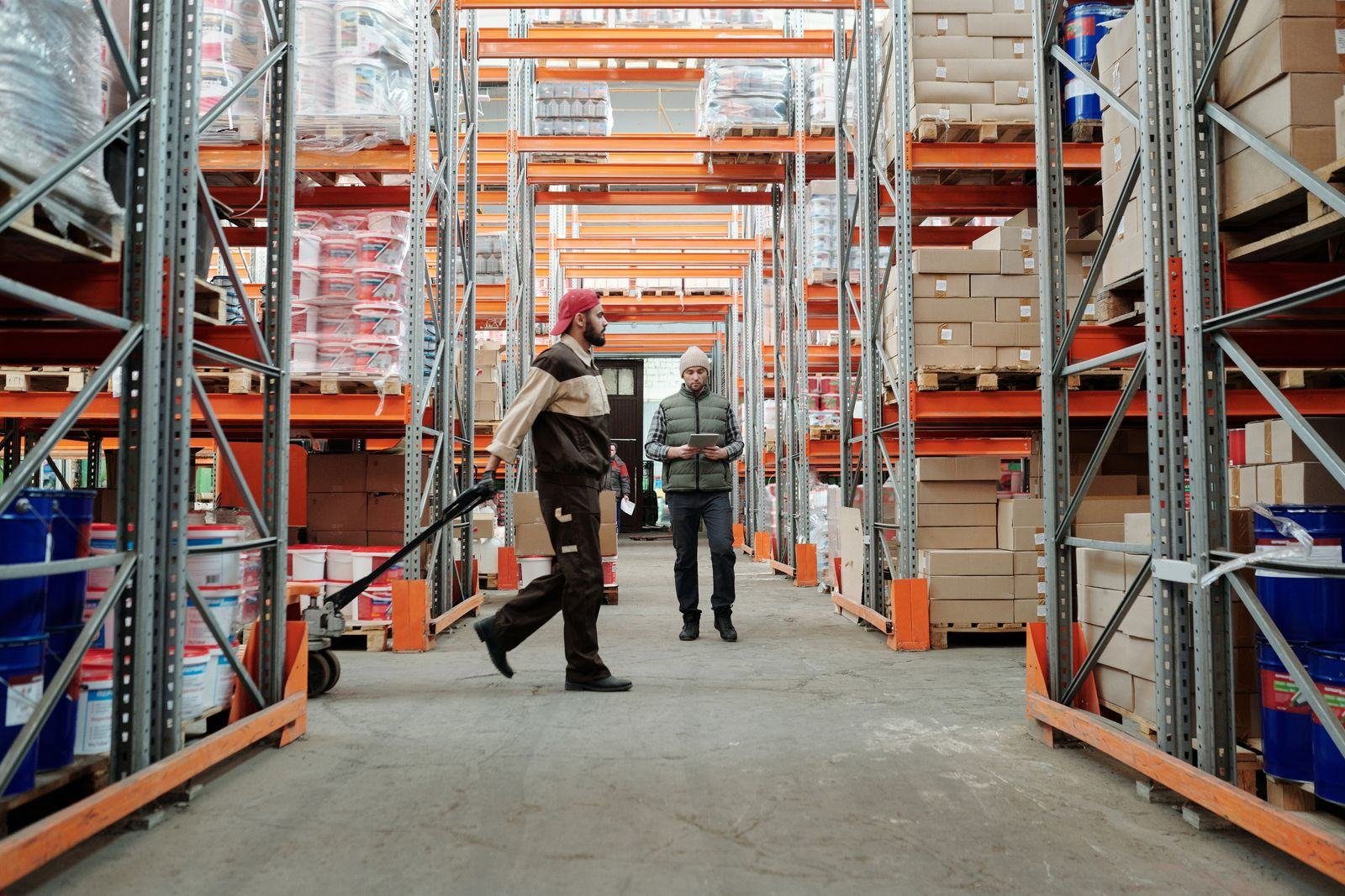SwiftCare operations team inside a warehouse